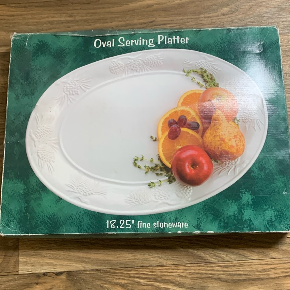 Stoneware Platter